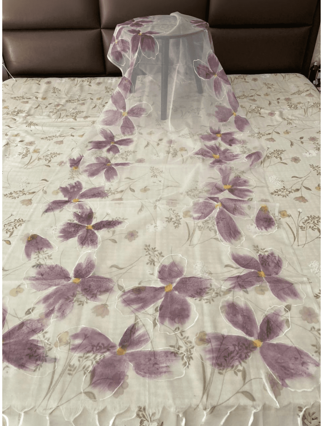 Elegant Hand Painted Cotton Dupattas