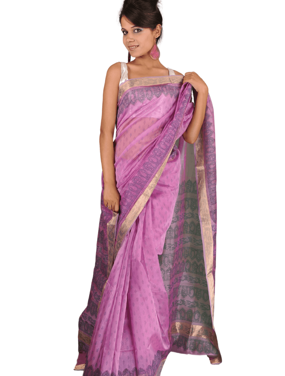 Versatile Chanderi Saree with Elegant Chanderi Blouse